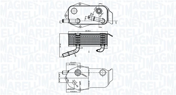 Oil Cooler, engine oil